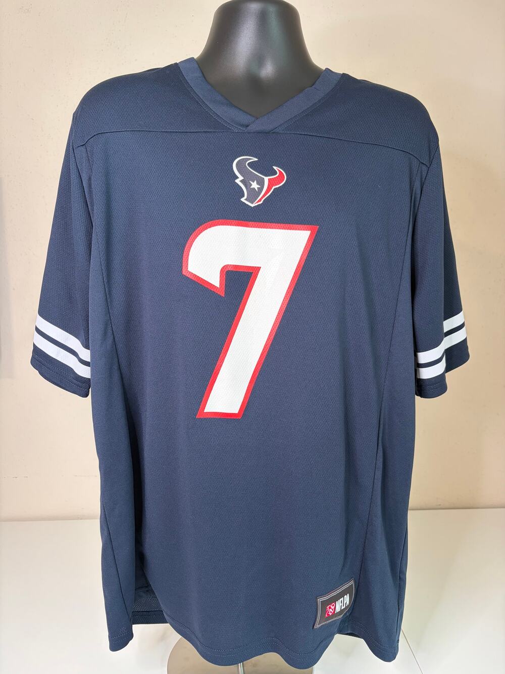 C.J. Stroud Houston Texans #7 Jersey V Neck Large NFL Game Day Street Wear